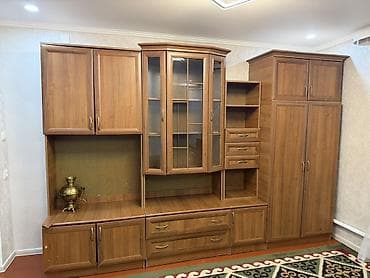 Дубал шкаф, Дубал шкаф түрү: Модулдуу, Үй, конок бөлмөсү үчүн, Өзгөчөлүктөрү: Телевизор коюучу бөлүк менен