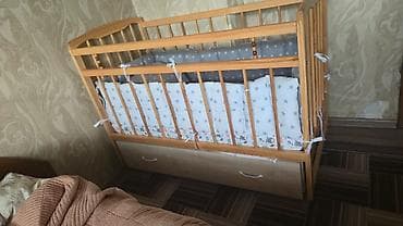 ботик: Кроватка-манеж практически новая, толком не пользовались-ребенок спал — 5