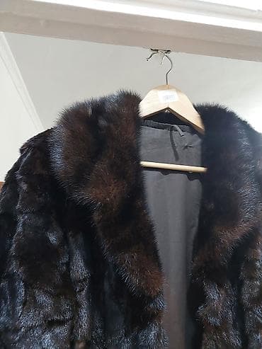 m s: Шуба, Норка, По колено, L — 2
