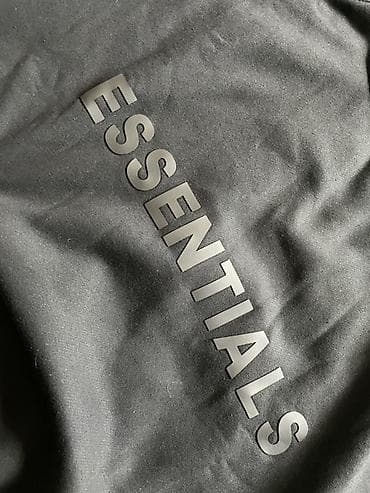 Толстовки: Мужская толстовка, S, Essentials, Новый, цвет - Черный — 2