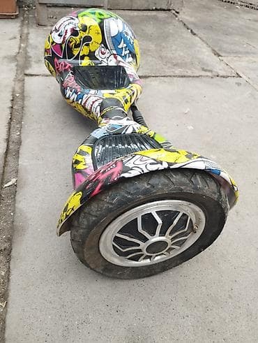 гироскутеры куплю: Гироскутер с рисунком в стиле граффити. надо заменить камеру на одном — 2