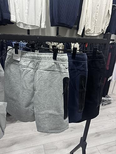 Шорты: Мужские шорты, M, L, XL, Nike, Новый, цвет - Серый, Самовывоз — 2