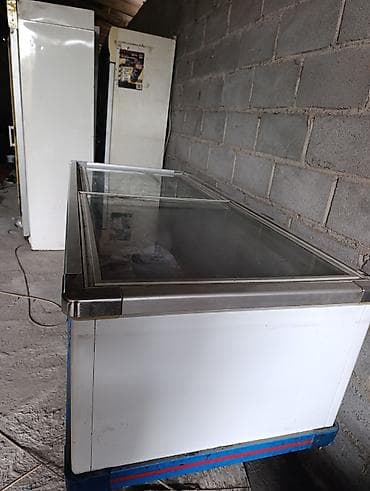 Бизнес үчүн жабдуулар: Морозильный c раздвижными стеклянными крышками. Особенности: - — 2