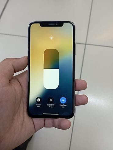 mchose a7 ultra: IPhone Xs, Б/у, 256 ГБ, Серебристый, Защитное стекло, Чехол, 70 % — 2