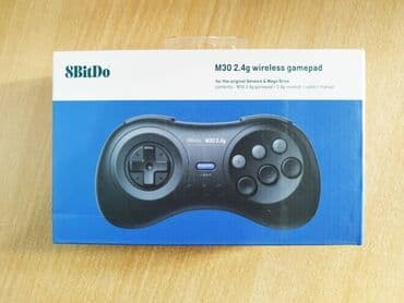 джойстики радио интерфейс: Продаю новый беспроводной джойстик 8BitDo для Сега, Sega Mega Drive — 1