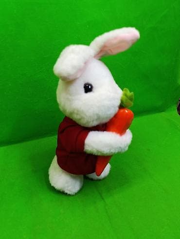 для танцы: Заяц игрушка музыкальная🐰 Комплектация товара: заяц, 3 батарейки✅ — 4