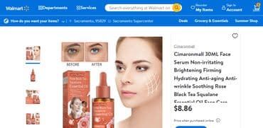 зелёный чай крем: ❄️ США Антивозростная сыворотка эфирное масло сквалана с розовым — 6