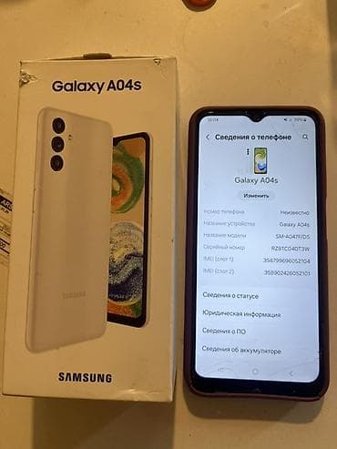 redmi note 9 64: Samsung Galaxy A04s, Б/у, 64 ГБ, цвет - Белый, 2 SIM — 3