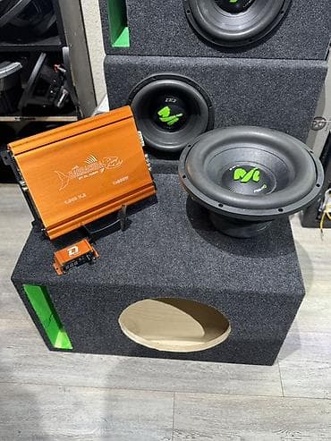 Автоунаа акустикасы: Сабвуферный комплект для автомобиля Состав: - Сабвуфер Dynamic State — 1