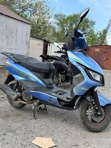 zimmer e9 pro: Скутер Meijiang (Jiang) 50–150 cc, с современным острым дизайном — 4
