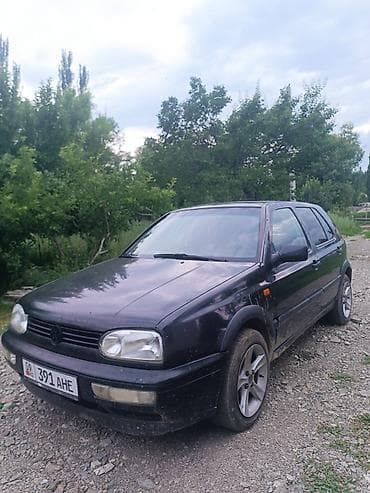 Транспорт: Volkswagen Golf: 1993 г., Хэтчбэк — 7