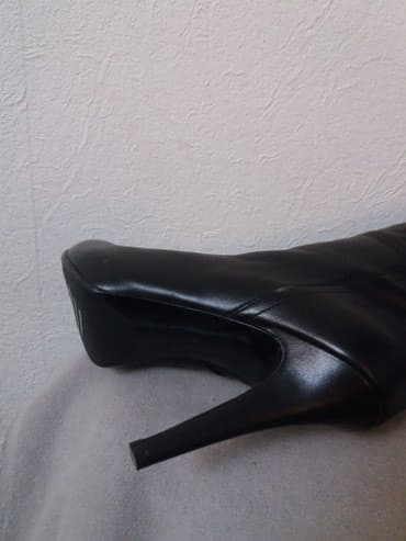 купить сапоги женские зимние кожаные италия: Сапожки итальянские кожа, мех на 38 ножку — 4