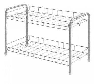 Эмерек: Этажерка для обуви (арт. ЭТ3) Преимущества: 2 полки для размещения — 2