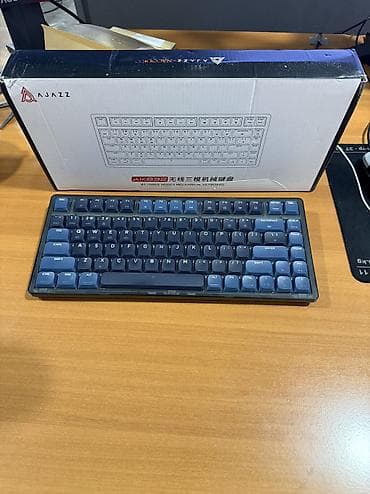 ajazz: Клавиатура, Ajazz, Механическая, Bluetooth подключение, Размер: 75% — 2
