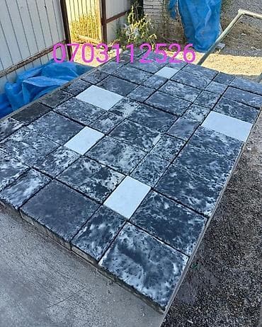 каменный ковёр: Тротуарная плитка «микроимитация камня», наборные модули под — 8