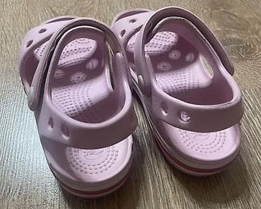 Детская обувь: Продаю CROCS C9 (25, 26 размер), б/у. Длина стопы в см 16,5. Состояние — 3