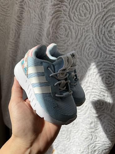 Детская обувь: Детская обувь, набор из 4 пар: 1) Кроссовки Adidas 19 размер — 3