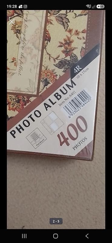 Техника и электроника: Фотоальбом на 400 фото, формат 4R (10×15 см). - Тип: кармашковый — 5