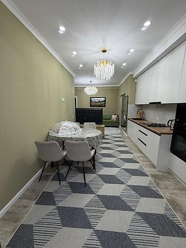 binar: 3 комнаты, 77 м², Арча-Бешик ж/м Элитка, 9 этаж, Евроремонт — 4