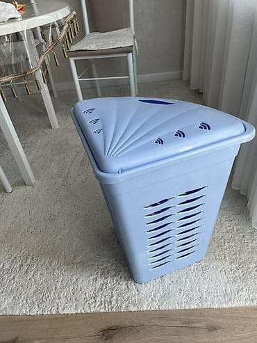 foldable table: Корзина для вещей, цвет - Голубой — 2