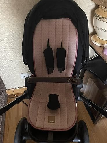 Коляски: Коляска, Cybex, цвет - Черный, Б/у — 3