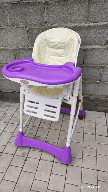 стульчик для кормления купить: Стульчик для кормления детский . Фирма Аricare. Прочный в отличном — 2