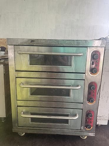 Тип: ярусная электрическая печь * Напряжение: 220V * Мощность: 12 kW *
