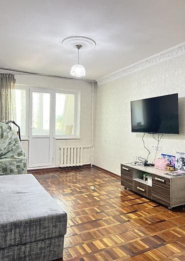 квартиры 104: 2 комнаты, 47 м², ул. Боконбаева / Гоголя 104 серия, 1 этаж, Старый ремонт — 3