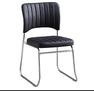 Офис креслолору: Кеңсе отургучу, Жаңы, түсү - Кара, Башка материал — 2