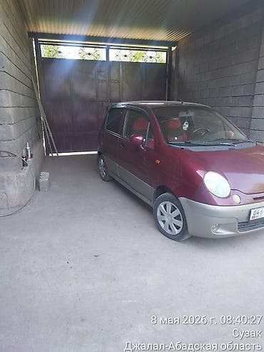 чери аризо 8: Daewoo Matiz: 2007 г., 0.8 л, Кол менен иштөөчү, Бензин, Хетчбек — 2