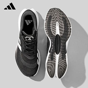 обувь красовки: Мужские кроссовки, 40, 40.5, Adidas, Новый, цвет - Черный — 2