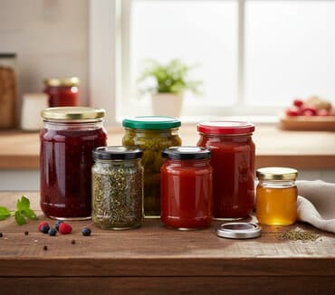 все для кухни: Крышки твист-офф, для производителей. Размеры: d 43, 58, 66, 82 — 1