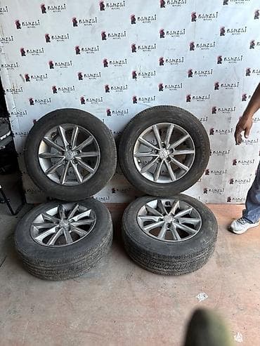 Колеса в сборе 205 / 65 / R 16, Лето, Б/у, Комплект, Легковые, Литые, отверстий - 5