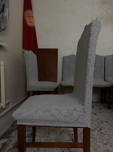 жу: Чехлы на стулья с высоким спинкой - Эластичные чехлы на стулья без — 10