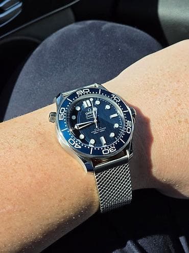 часы омега: Omega Seamaster Люксового качества класса ААА. • С Японским — 4