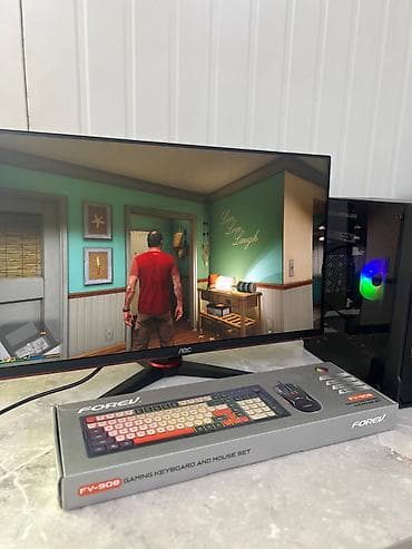240hz монитор: Компьютер, ядер - 4, ОЗУ 16 ГБ, Игровой, Intel Xeon, AMD Radeon RX 580, HDD + SSD — 3