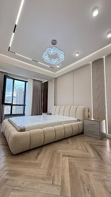 discovery studio: 3 комнаты, 96 м², Асанбай мкр Элитка, 10 этаж, Дизайнерский ремонт — 1