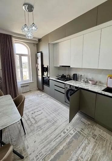 Продажа квартир: 1 комната, 46 м², Асанбай мкр Элитка, 10 этаж, Евроремонт — 2