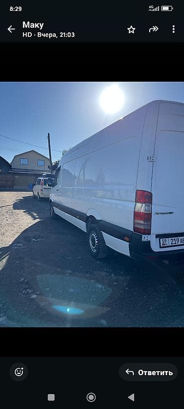 Продажа авто: Mercedes-Benz Спринтер: 2008 г., 2.2 л, Механика, Дизель, Бус — 5