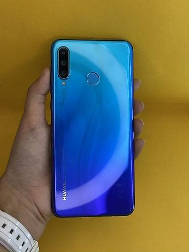 Huawei P30 Lite, Б/у, цвет - Синий, В рассрочку