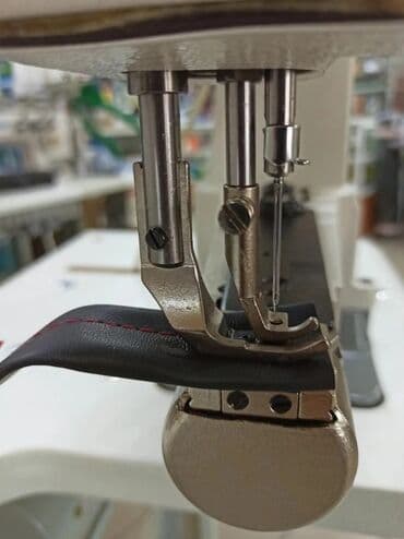 инструменты для работы с кожей: Одноигольная рукавная машина. челночного стежка для пошива изделий из — 2