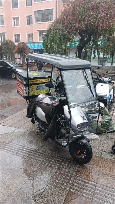 дождевик для скутера: Универсальный тент Для легковых авто, Б/у, Самовывоз — 3