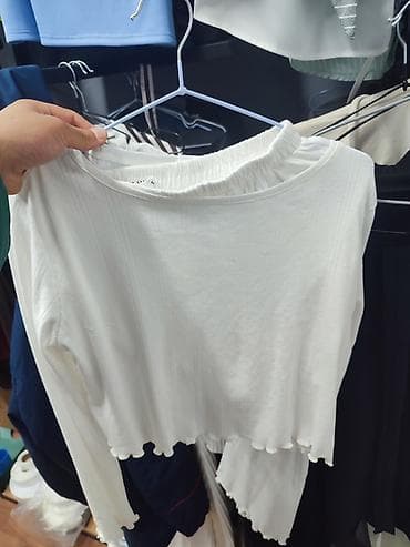 вязаные майки: Домашний женский комплект из мягкого трикотажа “рубчик” (ажурная — 3