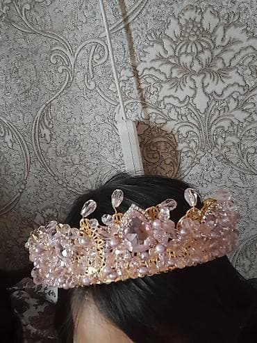 Чачка арналган аксессуар, Диадема, Аялдарга, Материалы: Мончоктор — 2
