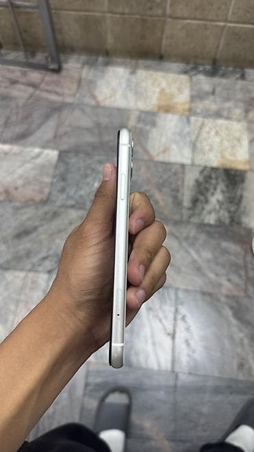 IPhone 11, Колдонулган, 256 ГБ, Ак, Каптама, 100 % — 2