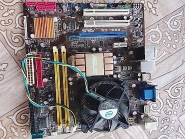 материнская плата 1156: Материнская плата для ПК, Б/у, Asus, LGA775, Micro-ATX — 3