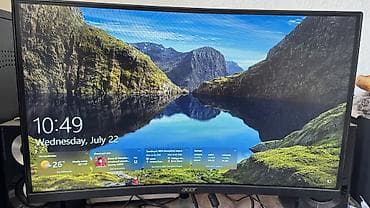 Монитор, Acer, Б/у, QLED, 23" - 24"