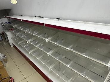 Бизнес үчүн жабдуулар: Торговый стеллаж для сыпучих продуктов с прозрачными контейнерами — 2
