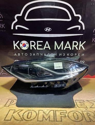 grander: Передняя левая фара Hyundai 2019 г., Б/у, Оригинал, Корея — 1