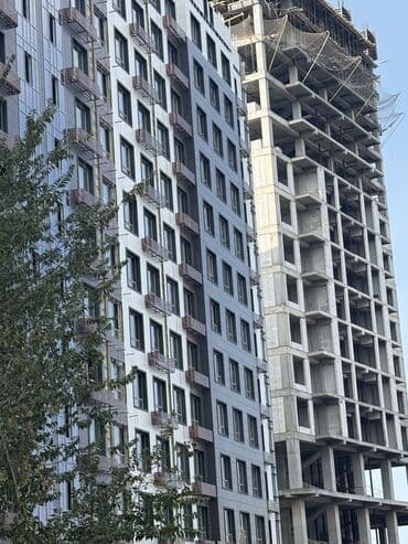 квартиры в рассрочку в бишкеке без первоначального взноса 2023: 1 комната, 40 м², Элитка, 3 этаж, ПСО (под самоотделку) — 3